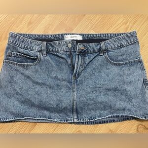 Hollister Classic Blue Mini Skirt